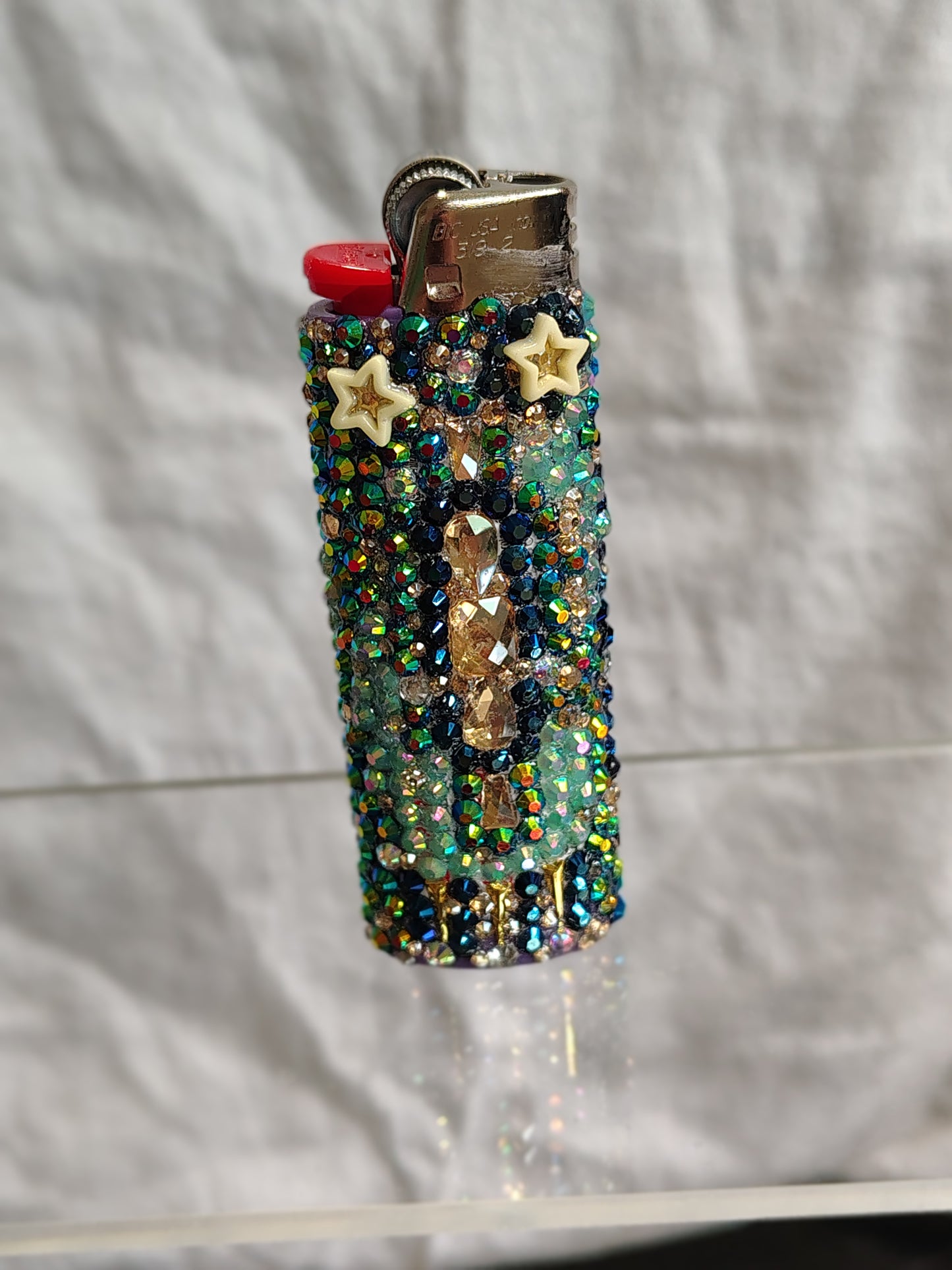 Capricorn Glam Lighter | Handmade Bedazzled Zodiac Glam Lighter