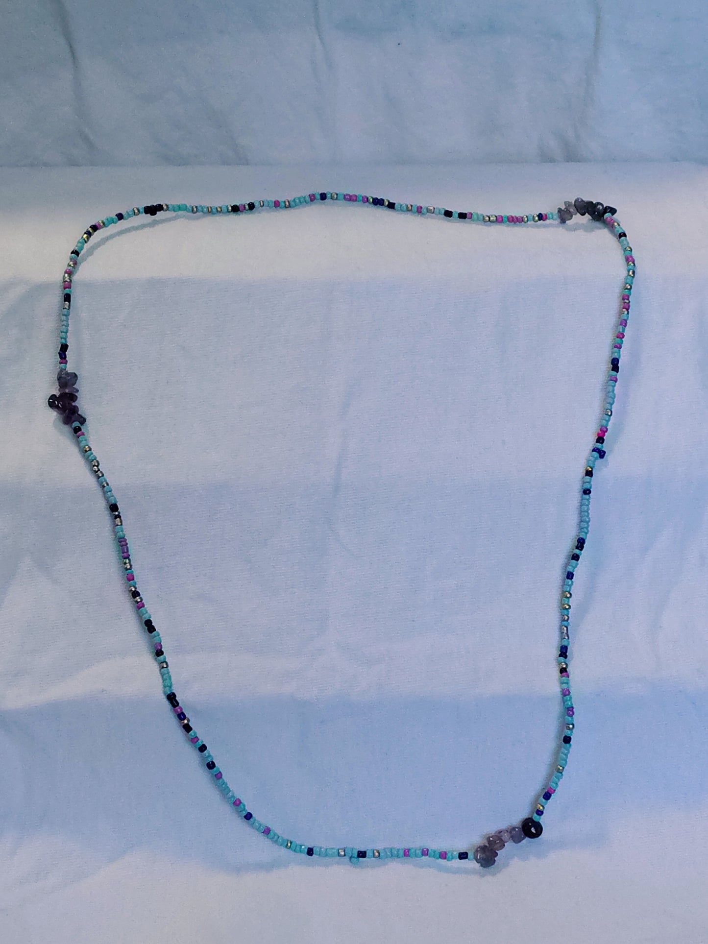 Stardust Veil™ Waist Beads | Stretchy Healing Crystals Body Jewelry