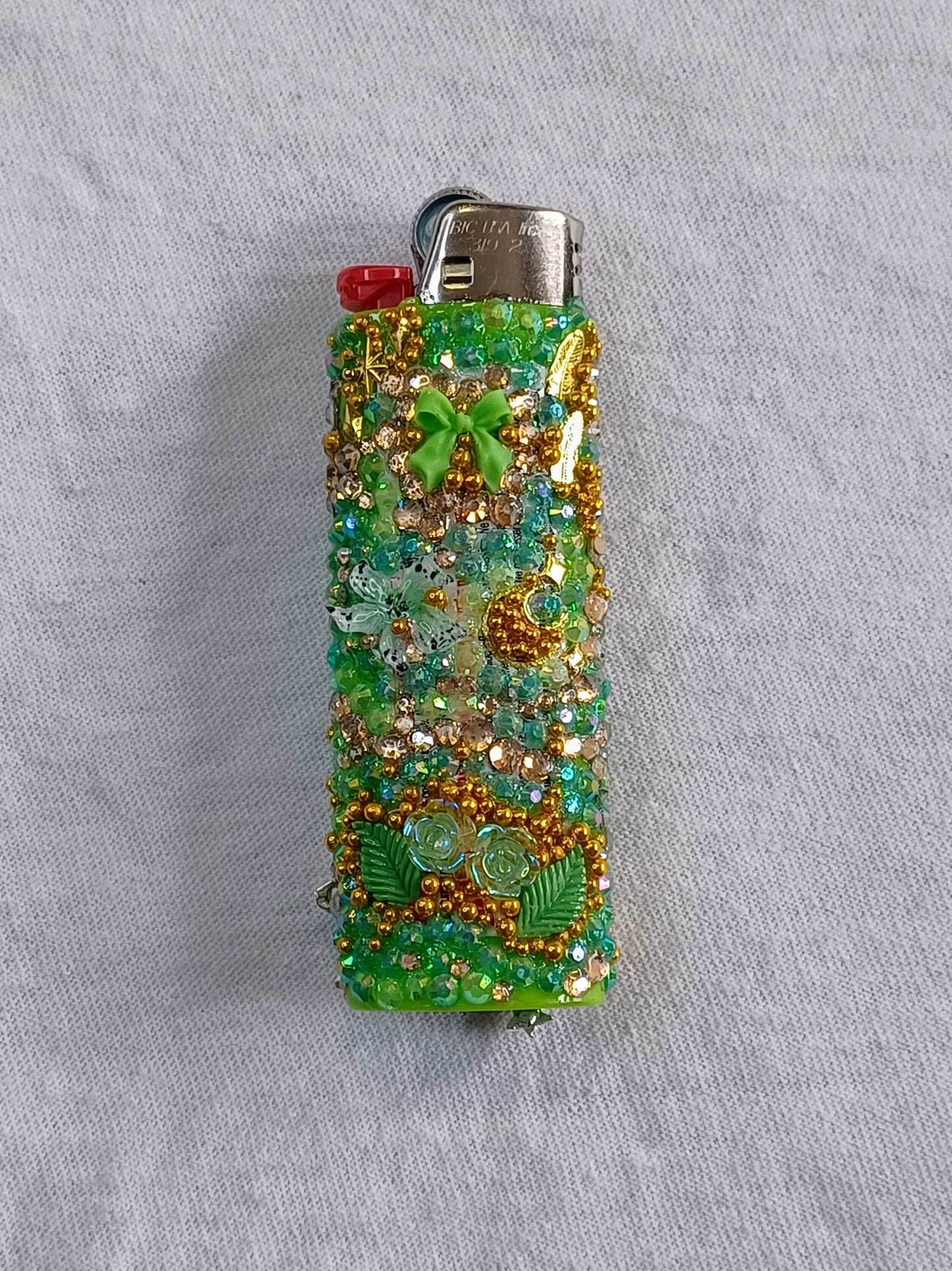 Virgo Glam Lighter | Handmade Bedazzled Zodiac Glam Lighter