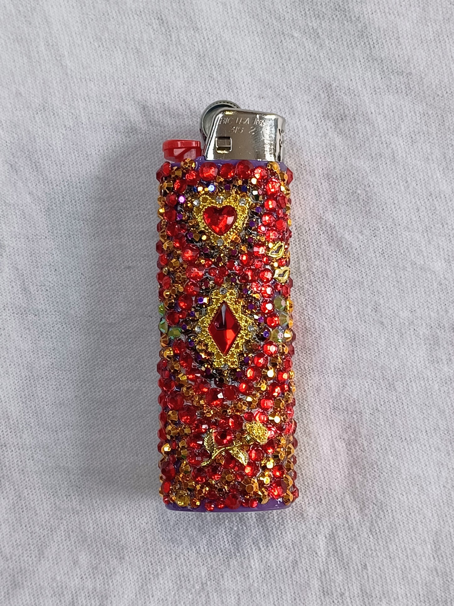 Leo Glam Lighter | Handcrafted Bedazzled Zodiac Glam Lighter