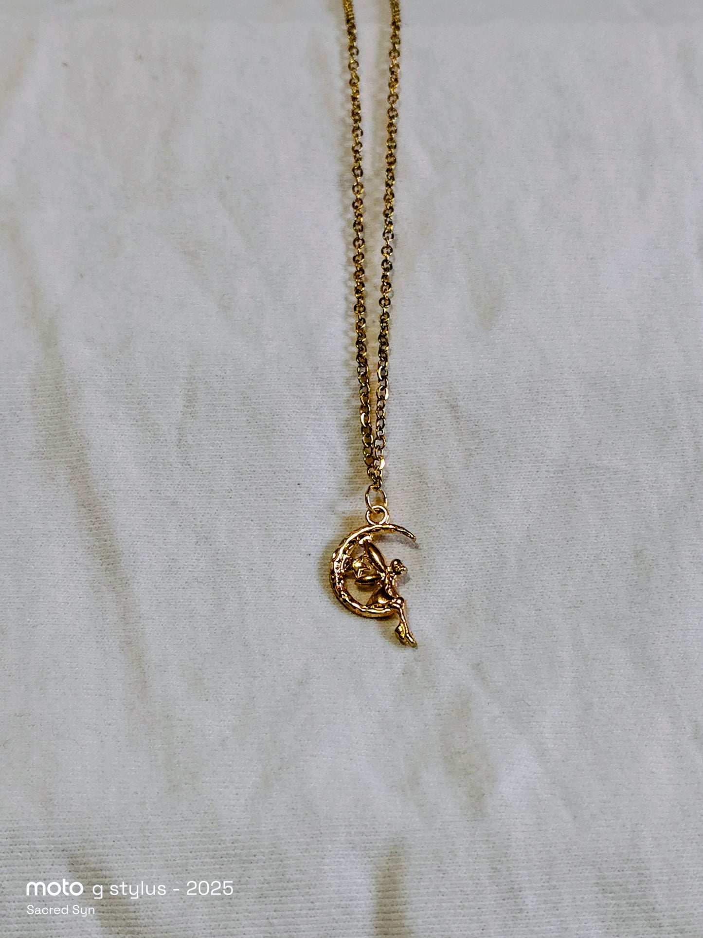 Moonlit Fairy Dream™ Necklace | Handmade Fairy Moon Jewelry for Adults and Children
