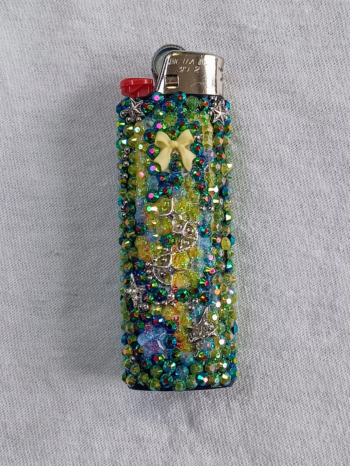 Gemini Glam Lighter | Handmade Bedazzled Astrology Glam Lighter