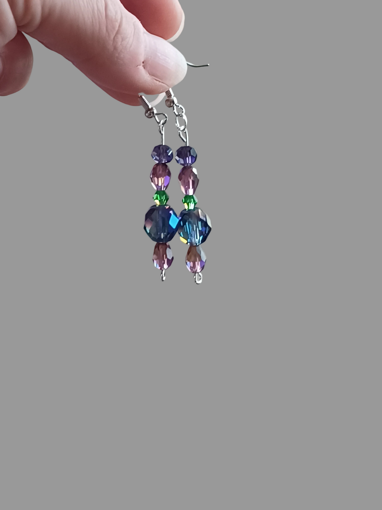 Eden at Twilight™ Necklace & Earring Set| Handmade Celestial Crystal Beaded Jewelry Sets