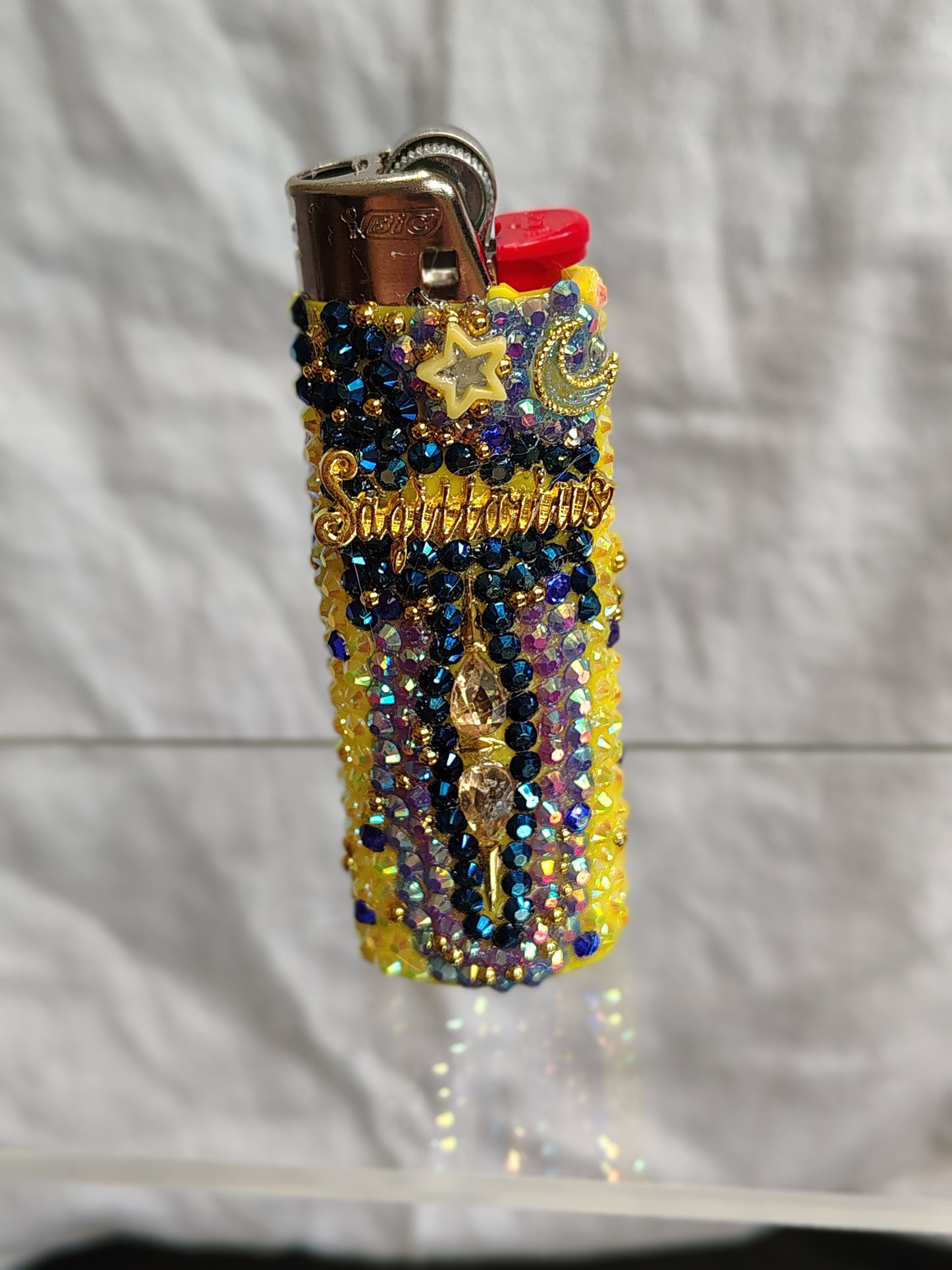 Sagittarius Glam Lighter | Handcrafted Bedazzled Zodiac Glam Lighter