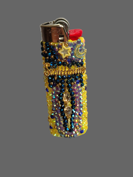 Sagittarius Glam Lighter | Handcrafted Bedazzled Zodiac Glam Lighter