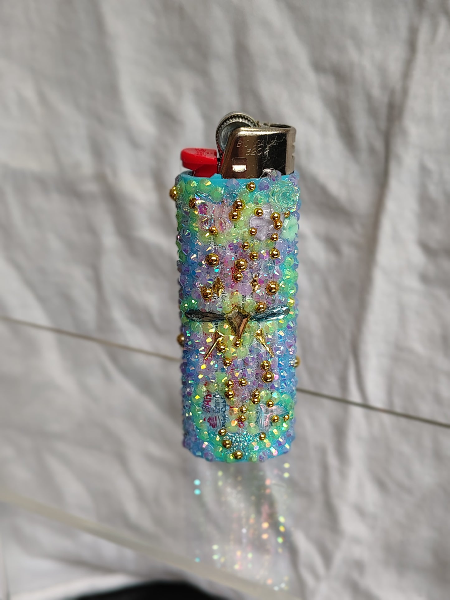 Pisces Glam Lighter | Handcrafted Bedazzled Astrology Glam Lighter