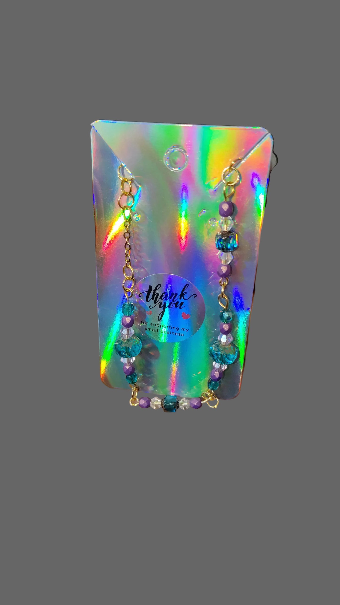 Mermaid's Moonlit Duo™ | Handmade Fantasy Bracelet & Necklace Set