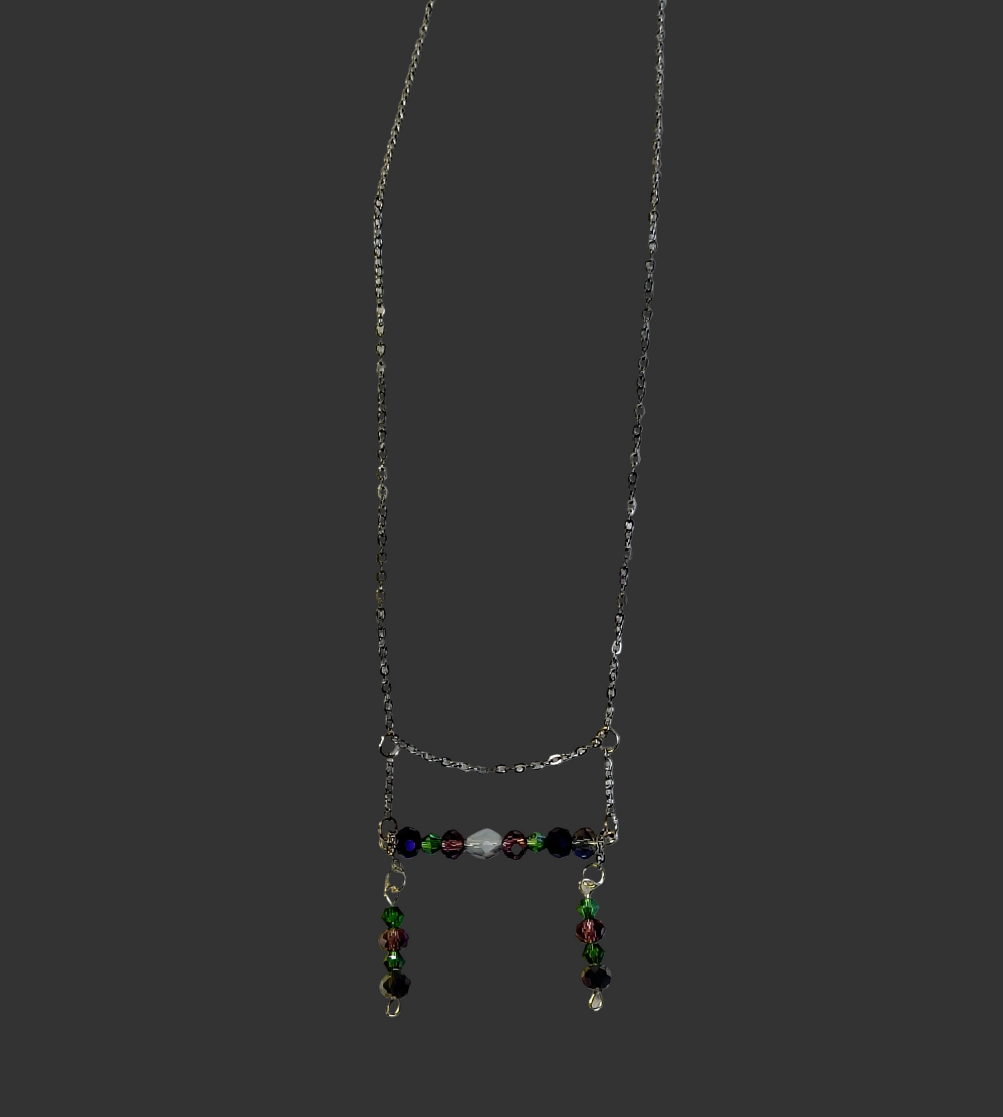 Ivy Moonseed™ Necklace & Earring Set | Handmade Celestial Whimsy Beaded Jewelry Set