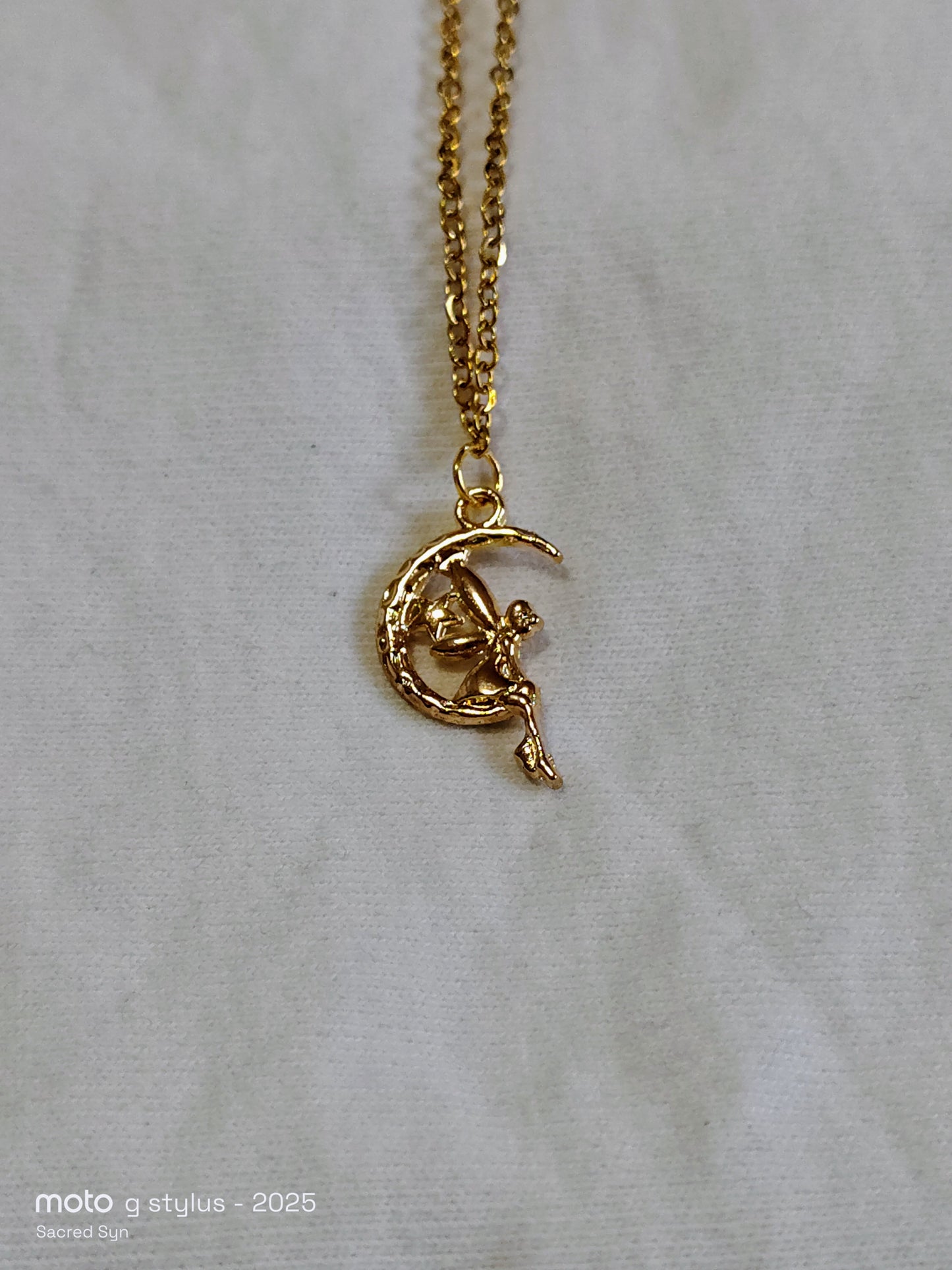 Moonlit Fairy Dream™ Necklace | Handmade Fairy Moon Jewelry for Adults and Children