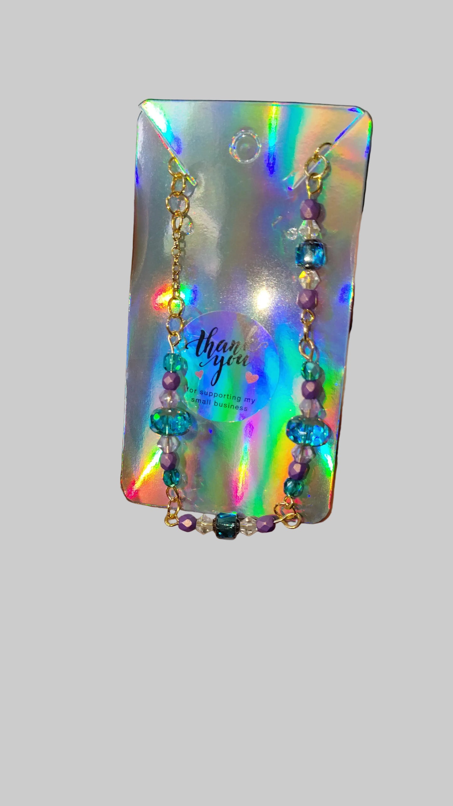 Mermaid's Moonlit Duo™ | Handmade Fantasy Bracelet & Necklace Set