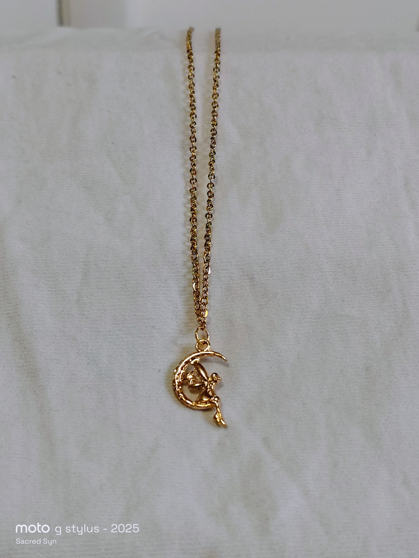 Moonlit Fairy Dream™ Necklace | Handmade Fairy Moon Jewelry for Adults and Children