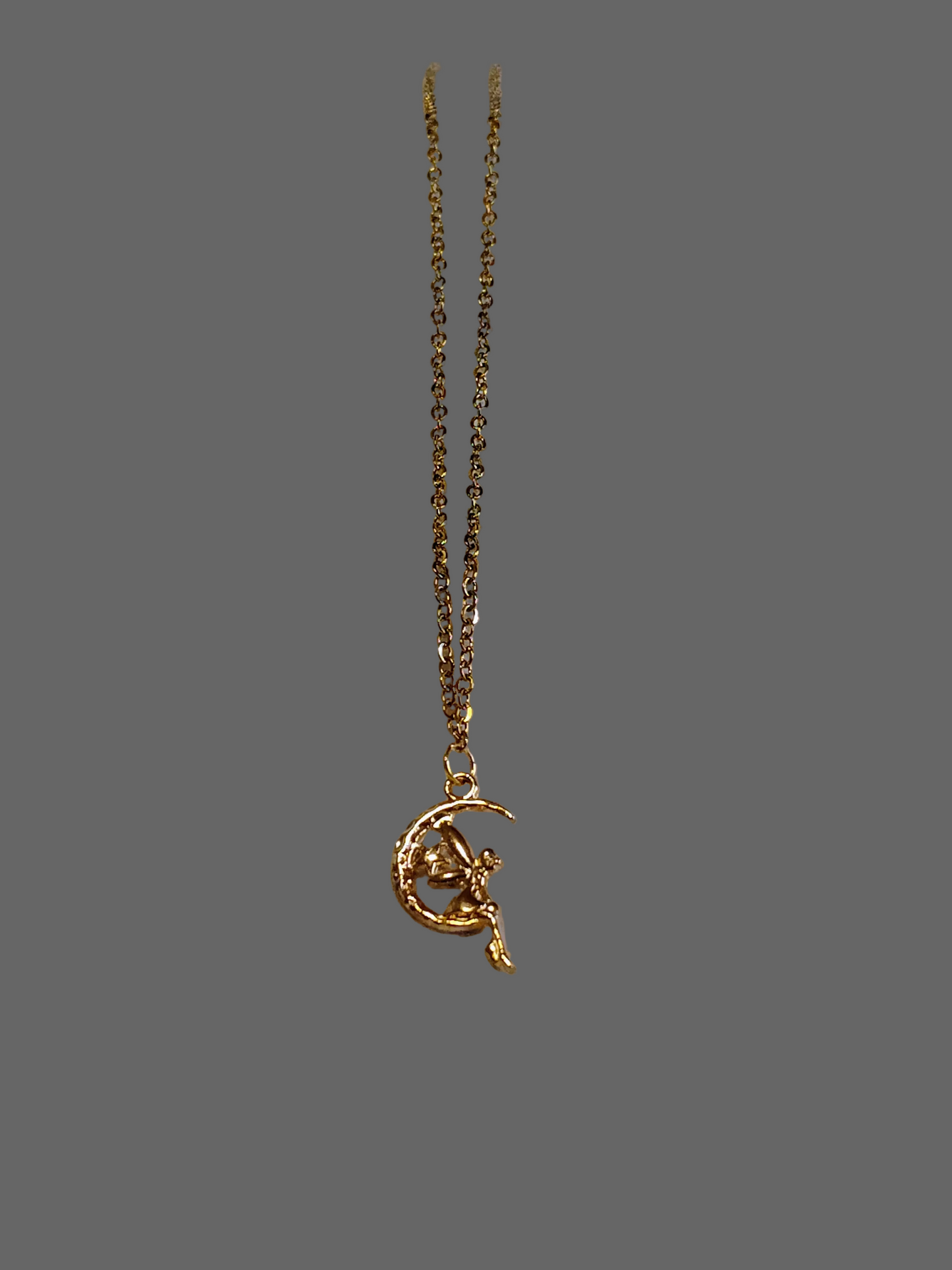 Moonlit Fairy Dream™ Necklace | Handmade Fairy Moon Jewelry for Adults and Children