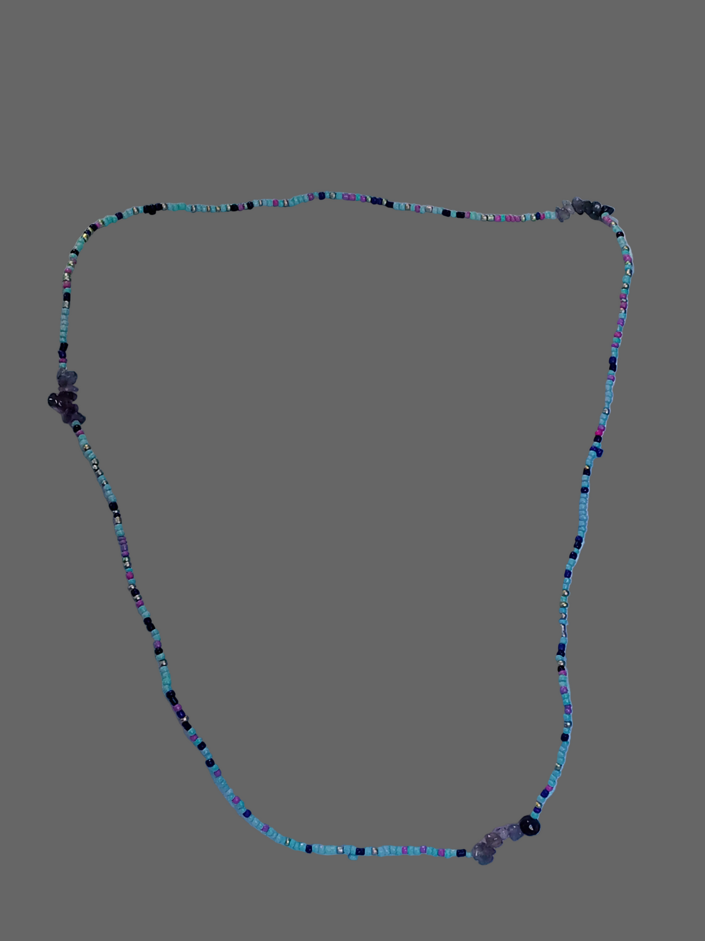 Stardust Veil™ Waist Beads | Stretchy Healing Crystals Body Jewelry