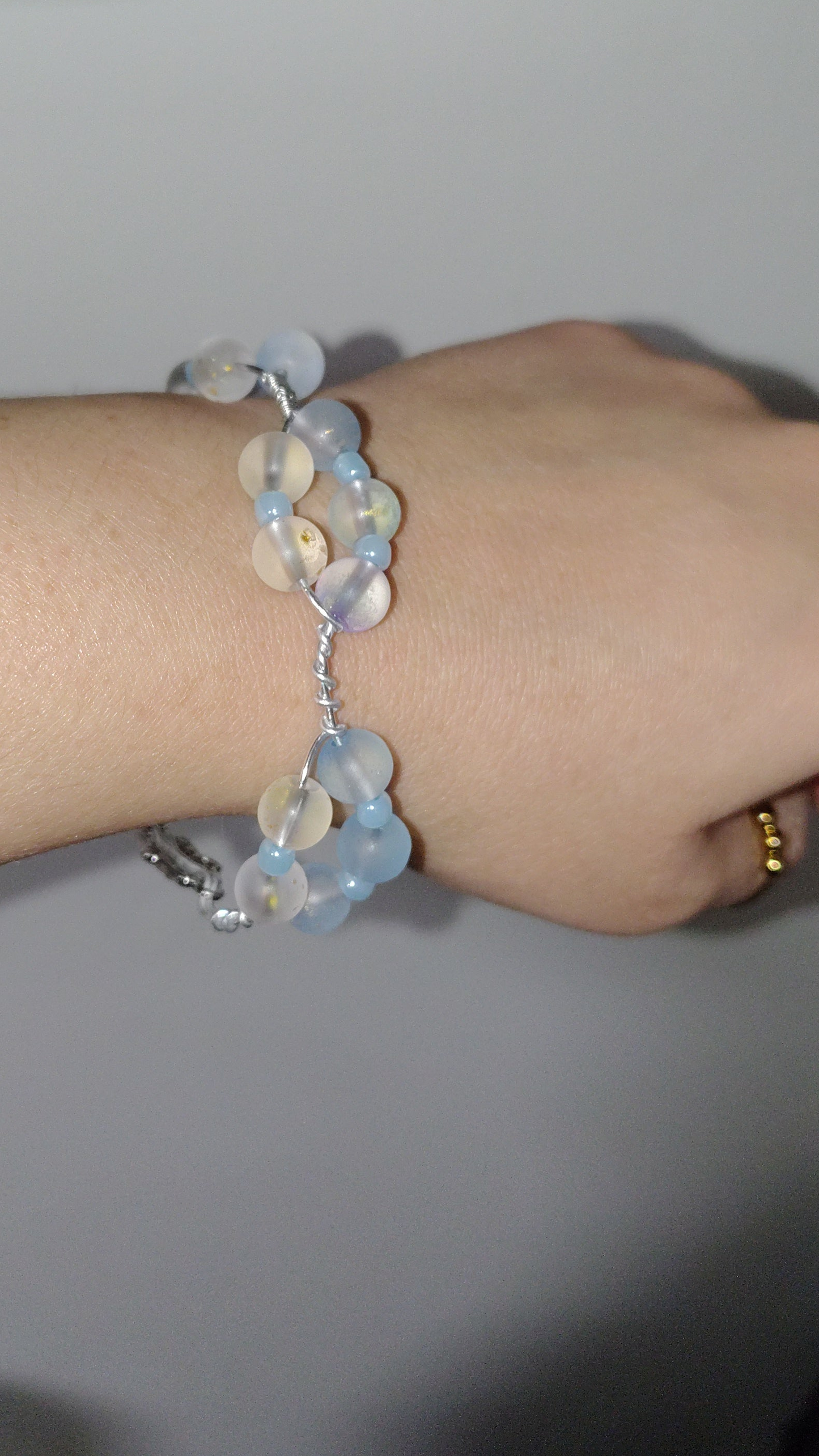 Moondew Serenity Bracelet | Handmade Celestial-Inspired Beaded Bracelet