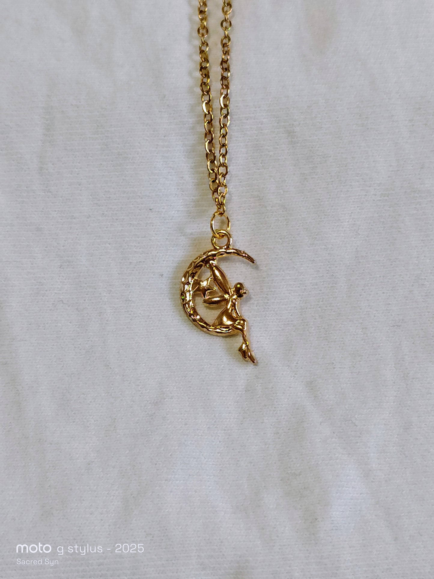 Moonlit Fairy Dream™ Necklace | Handmade Fairy Moon Jewelry for Adults and Children