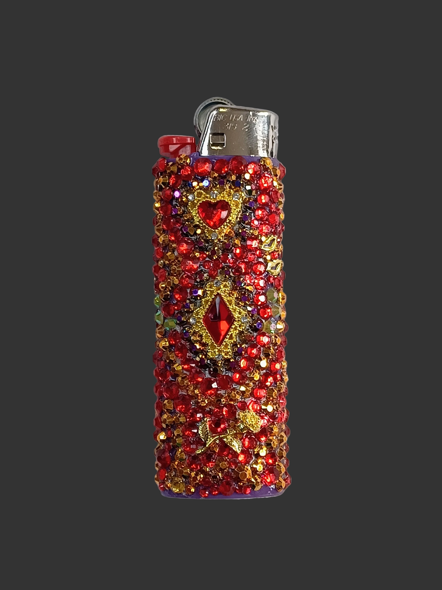 Leo Glam Lighter | Handcrafted Bedazzled Zodiac Glam Lighter