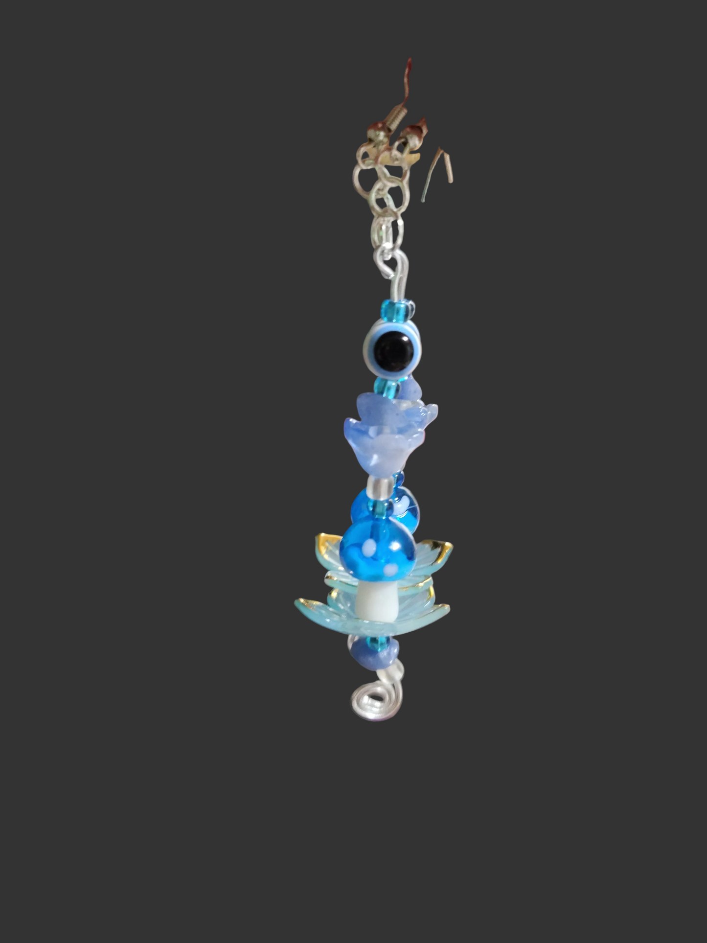Spirit Bloom™ Dangle Earrings | Spiritual Evil Eye Protection Jewelry