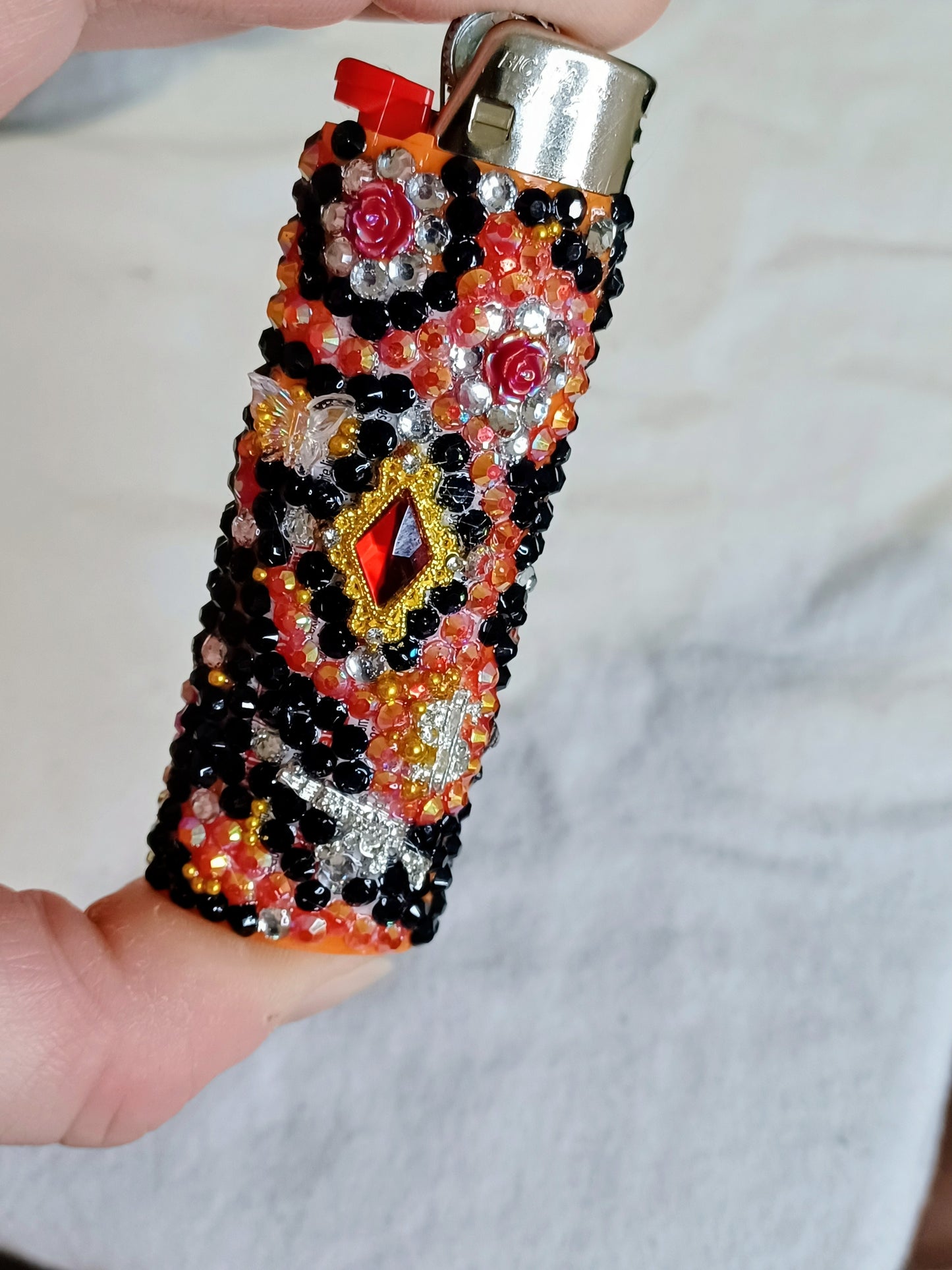Scorpio Glam Lighter | Handmade Bedazzled Zodiac Glam Lighter