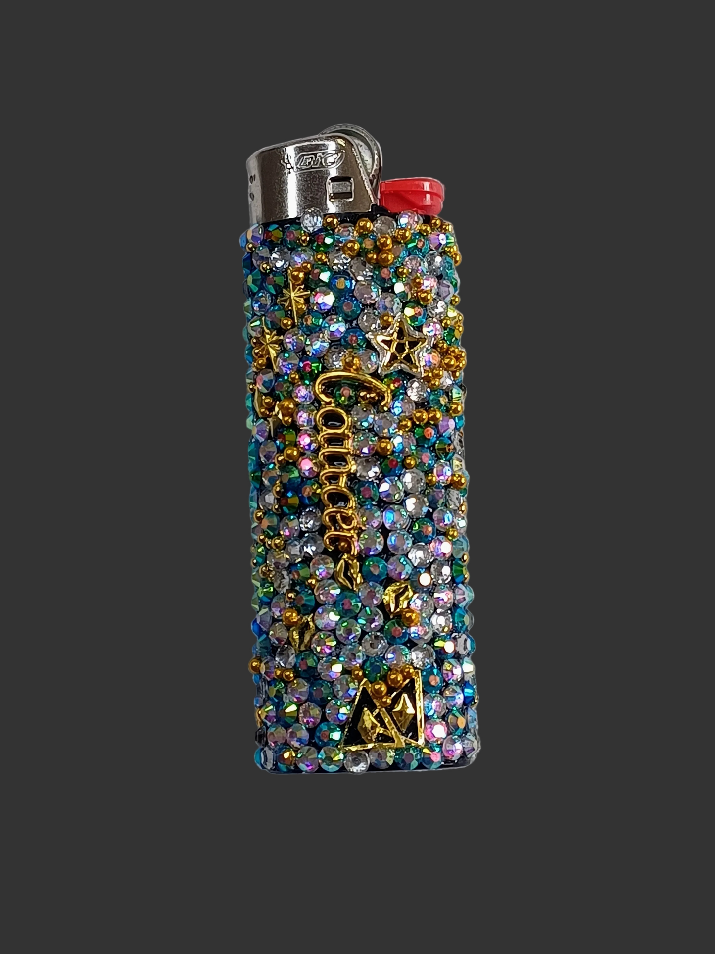 Cancer Glam Lighter | Handmade Bedazzled Astrology Glam Lighter