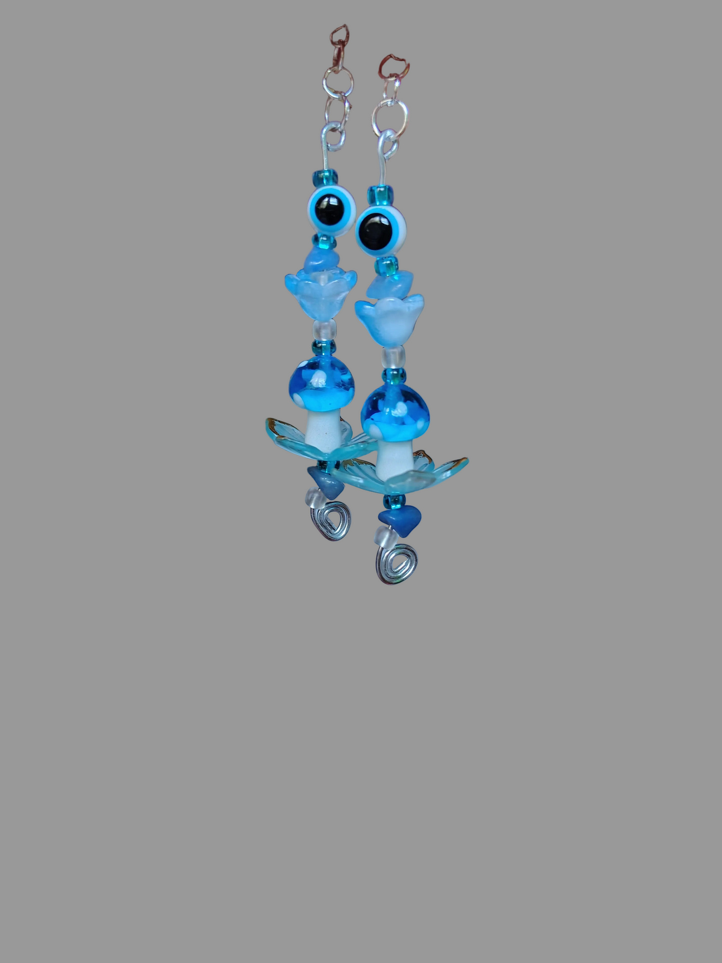 Spirit Bloom™ Dangle Earrings | Spiritual Evil Eye Protection Jewelry