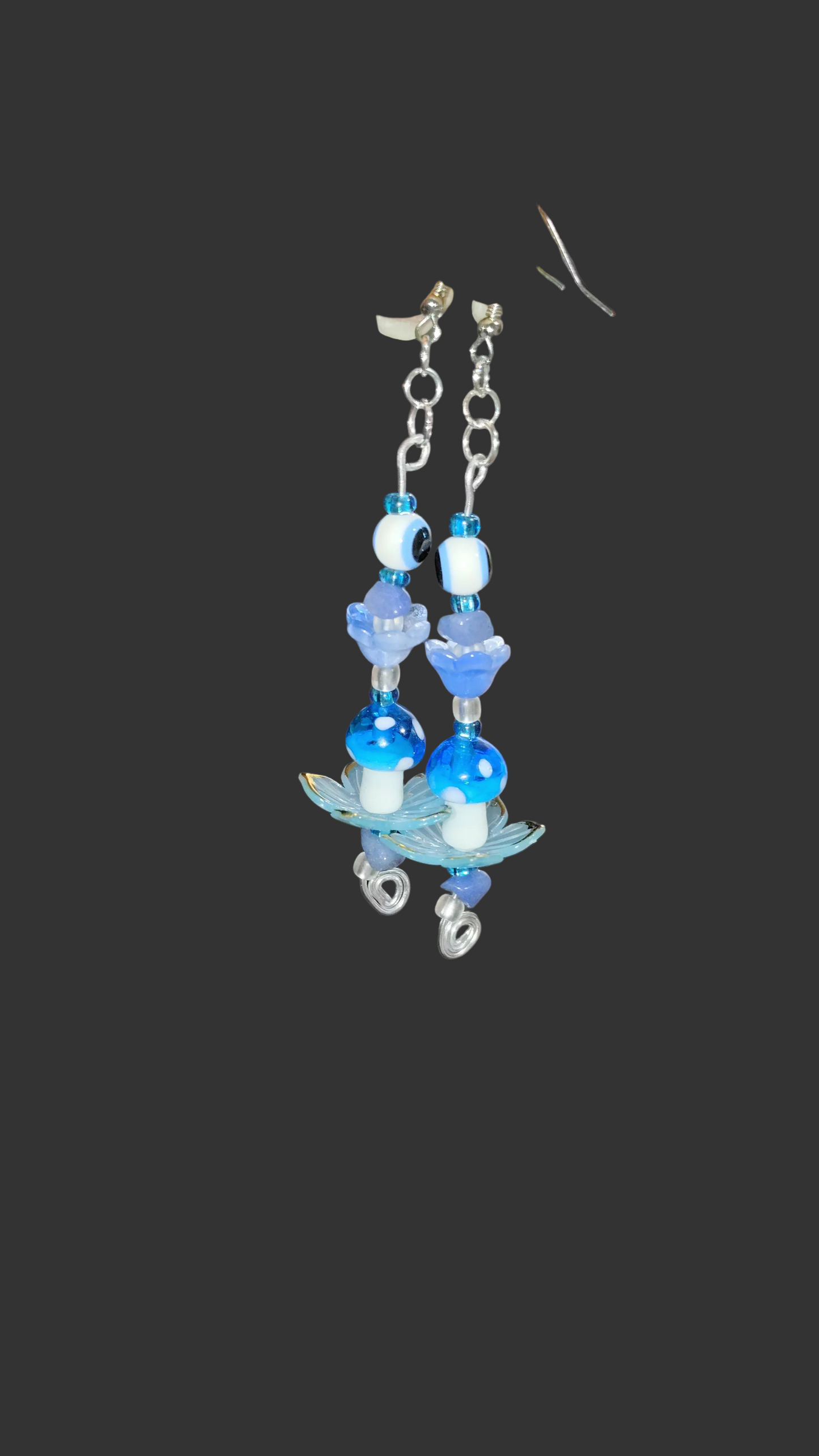 Spirit Bloom™ Dangle Earrings | Spiritual Evil Eye Protection Jewelry