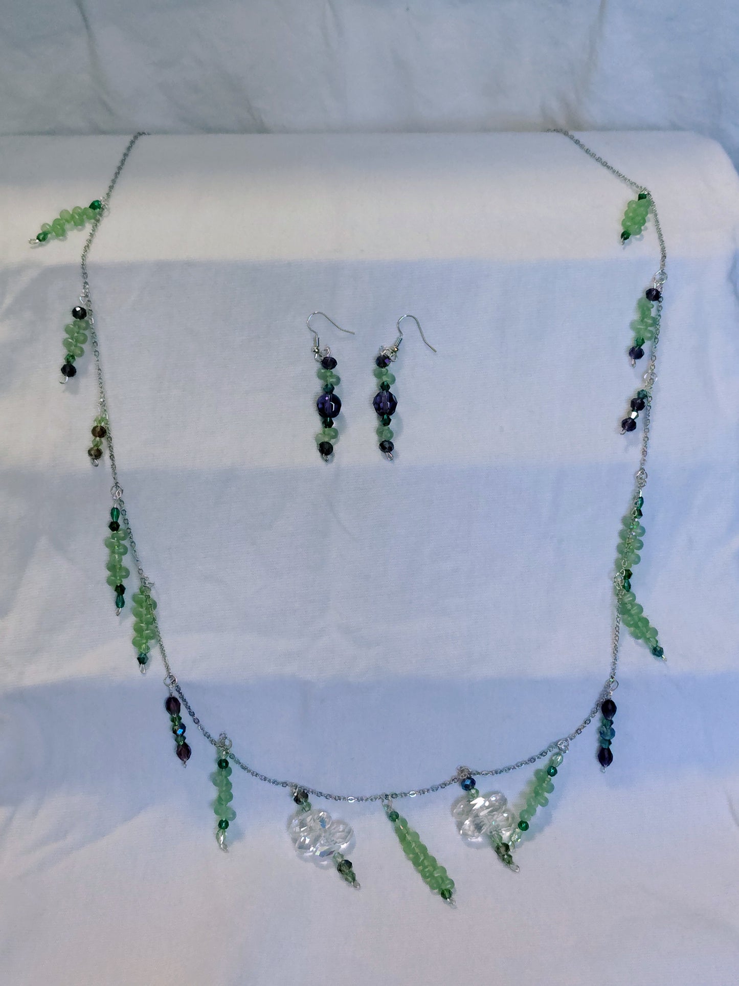The Wild Feminine Vine™ Waist Chain & Earring Set | Handmade Czech Glass Waist Jewelry Sets