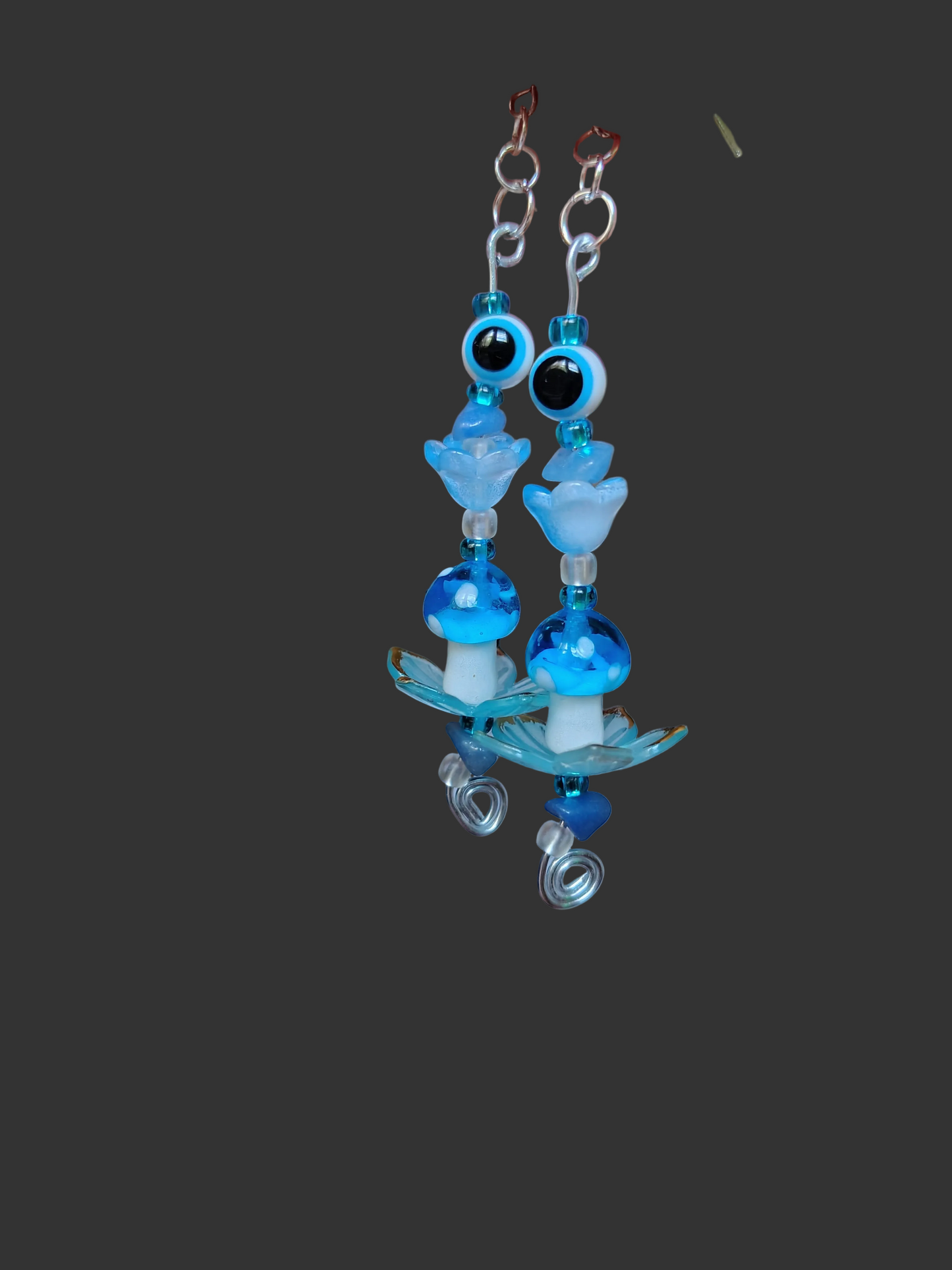 Spirit Bloom™ Dangle Earrings | Spiritual Evil Eye Protection Jewelry