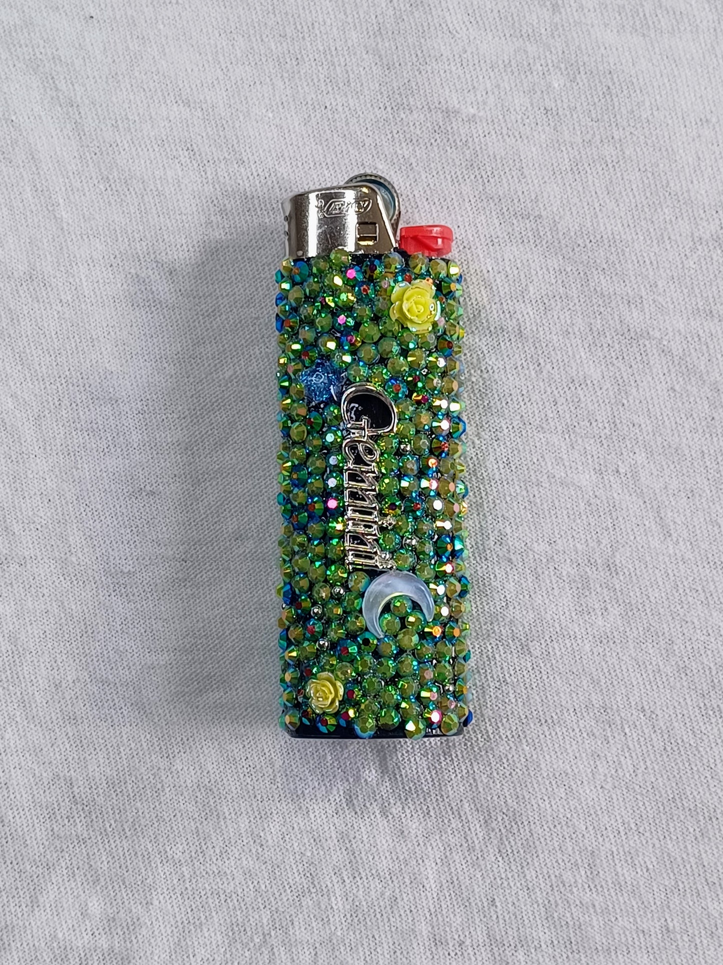 Gemini Glam Lighter | Handmade Bedazzled Astrology Glam Lighter