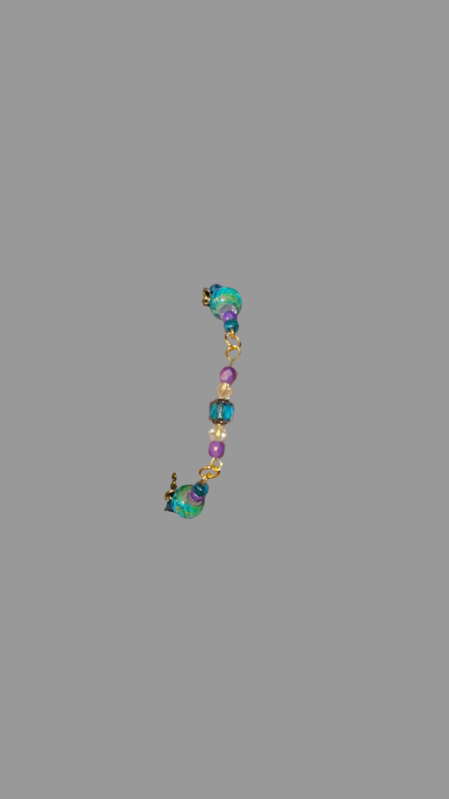 Mermaid's Moonlit Duo™ | Handmade Fantasy Bracelet & Necklace Set