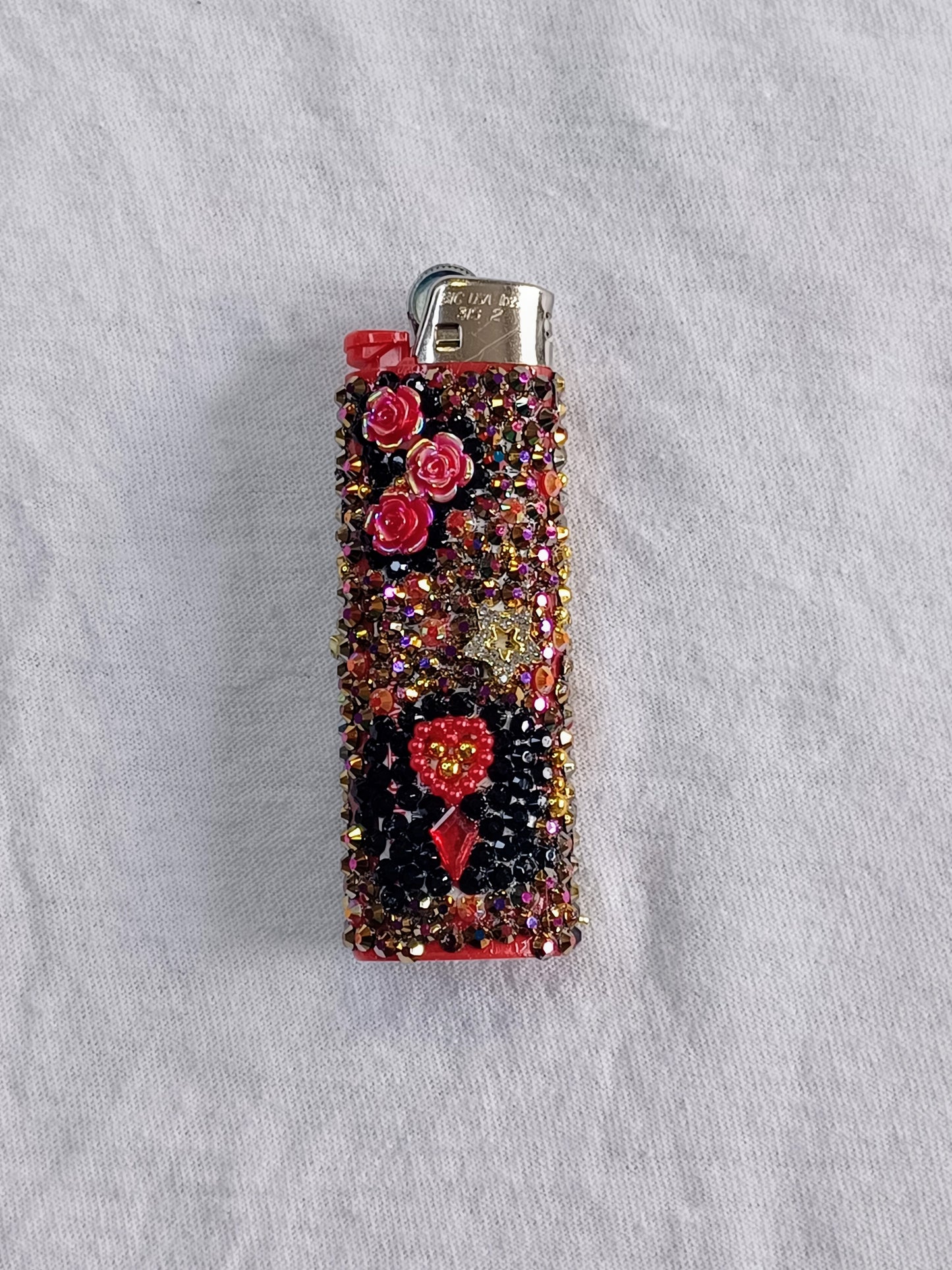 Aries Glam Lighter | Handcrafted Bedazzled Astrology Glam Lighter